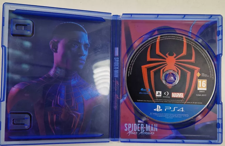 GRA SPIDER-MAN MILES MORALES PS4