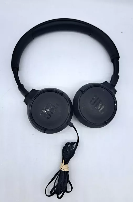SŁUCHAWKI PRZEWODOWE JBL TUNE 500 CZARNE