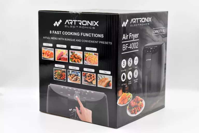 FRYTKOWNICA BEZTŁUSZCZOWA AIR FRYER ARTRONIX 4L 1500W