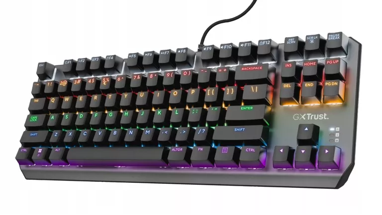 KLAWIATURA GAMINGOWA MECHANICZNA TKL MAŁA RGB CALLAZ