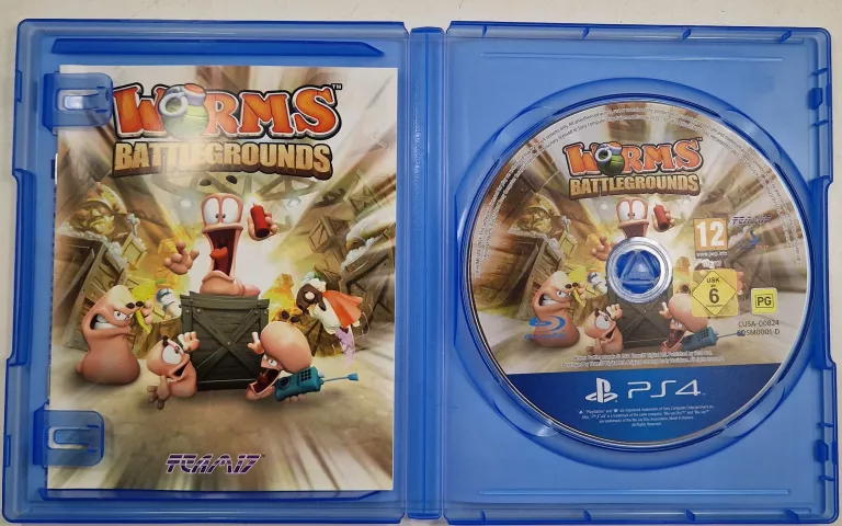 GRA WORMS BATTLEGROUNDS PS4