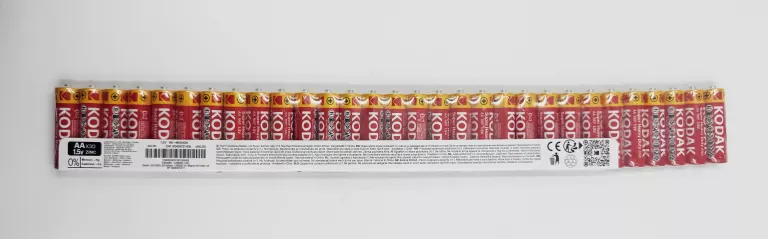 BATERIA AA KODAK BATERIE GRUBE PALUSZKI 1050MAH R6 LR6 1.5V ZESTAW 30 SZTU