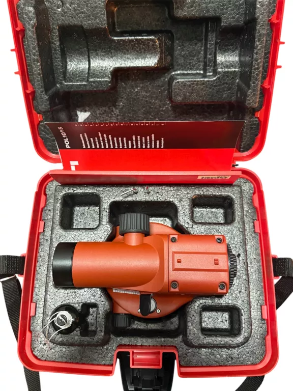 NIWELATOR HILTI POL15 + STATYW PUA 25