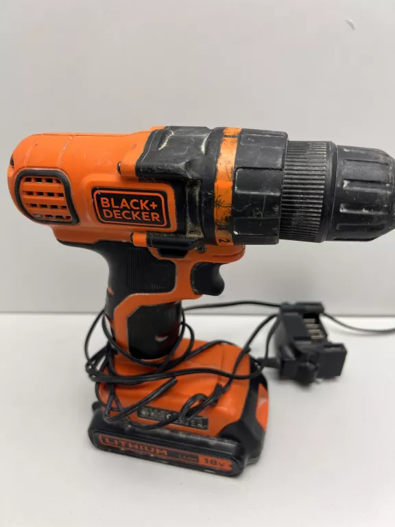 BLACK DECKER WKRĘTARKA UDAROWA 18V AKUMULATOROWA