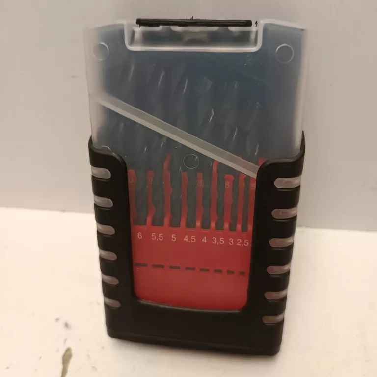 ZESTAW WIERTEŁ DO STALI K2 19SZT 1-10MM