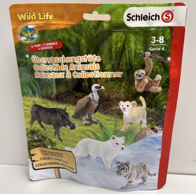 SCHLEICH WILD LIFE 87956 WORECZEK Z NIESPODZIANKĄ - AFRYKAŃSKIE ZWIERZĄTKA