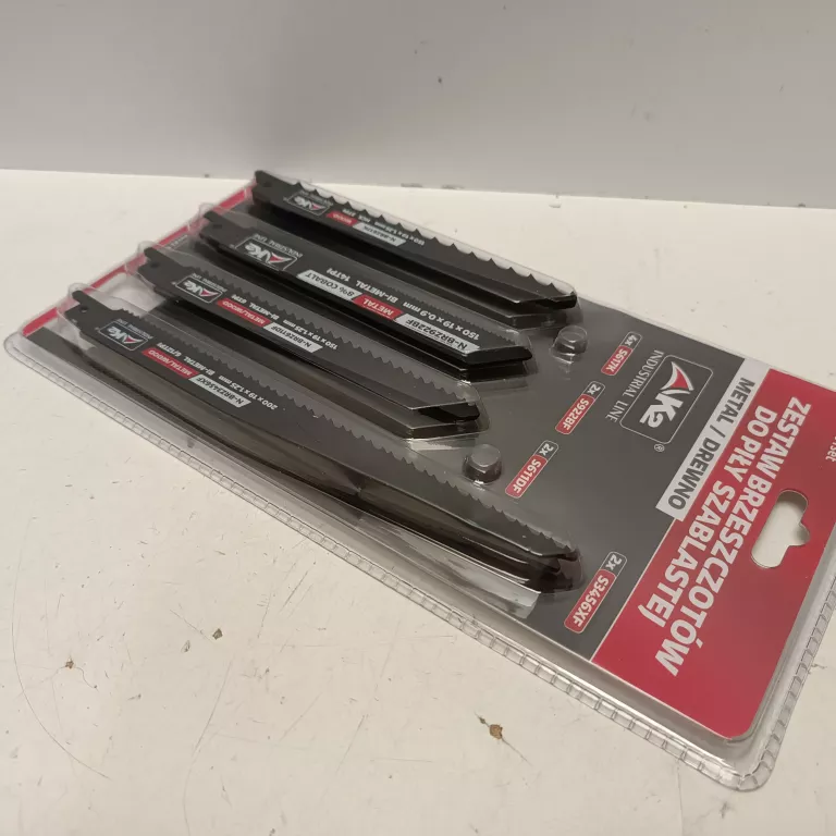 ZESTAW BRZESZCZOTÓW DO PIŁY SZABLASTEJ METAL/DREWNO K2