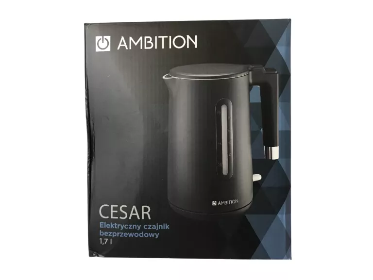 CZAJNIK ELEKTRYCZNY AMBITION CESAR 1.7L 1500-1800W