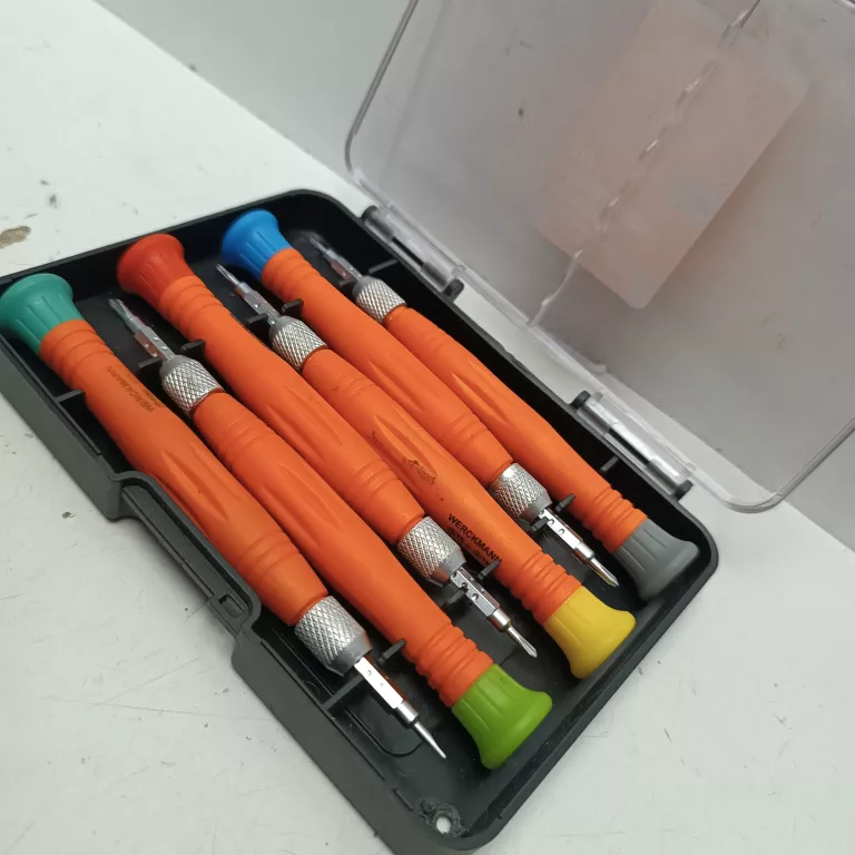 WERCKMANN WKRĘTAKI ŚRUBOKRĘTY PRECYZYJNE 6 SZTUK + ETUI