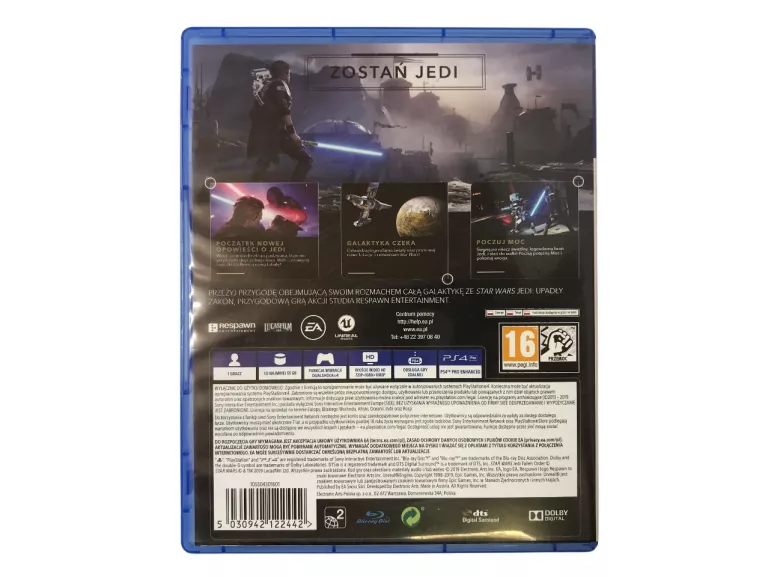 STAR WARS JEDI UPADŁY ZAKON GRA PS4