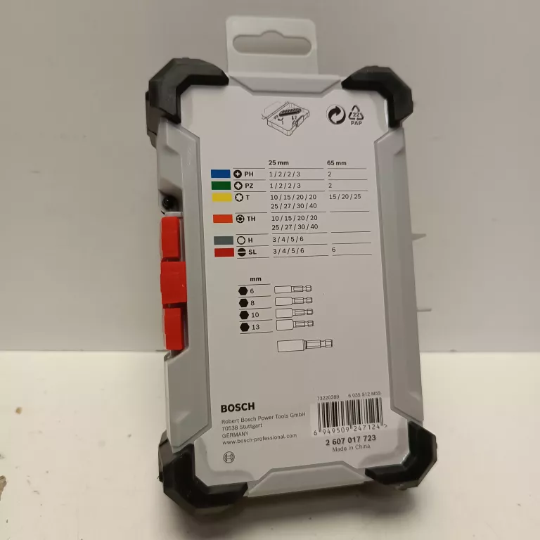 ZESTAW BITÓW I NASADEK EXTRA HARD 43 SZT 2607017723 BOSCHD