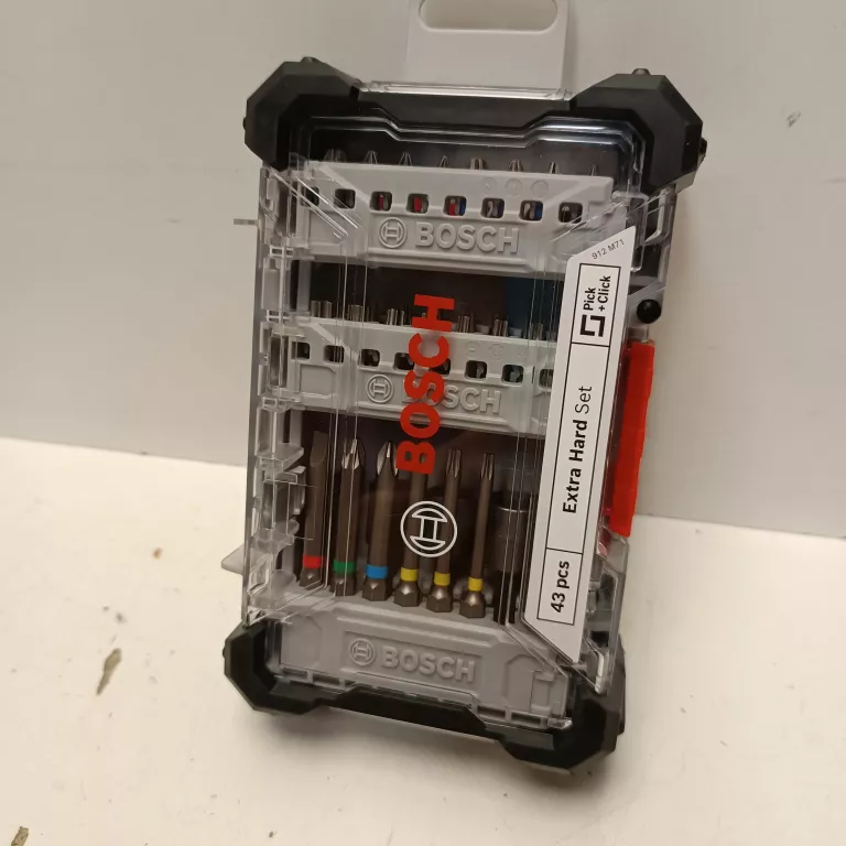 ZESTAW BITÓW I NASADEK EXTRA HARD 43 SZT 2607017723 BOSCHD