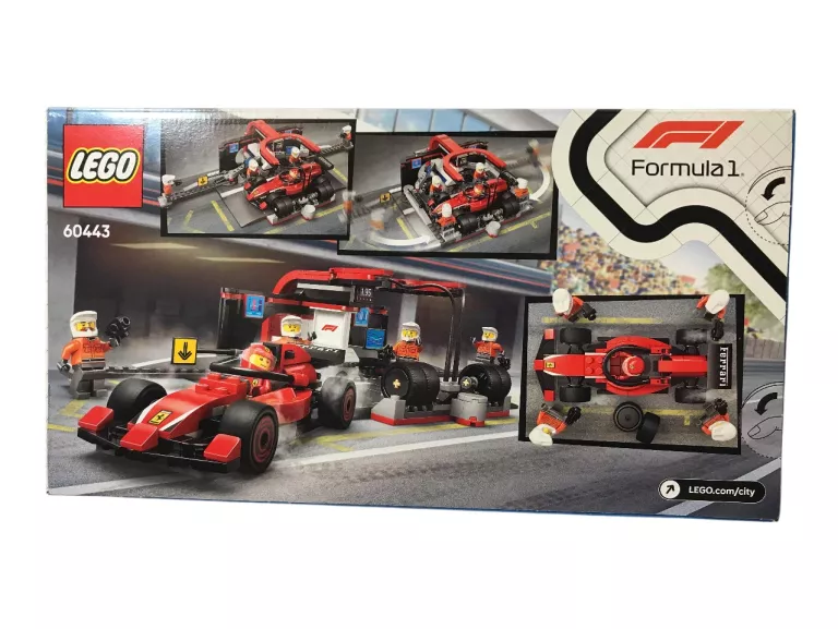 LEGO CITY F1 PIT STOP FERRARI 60443