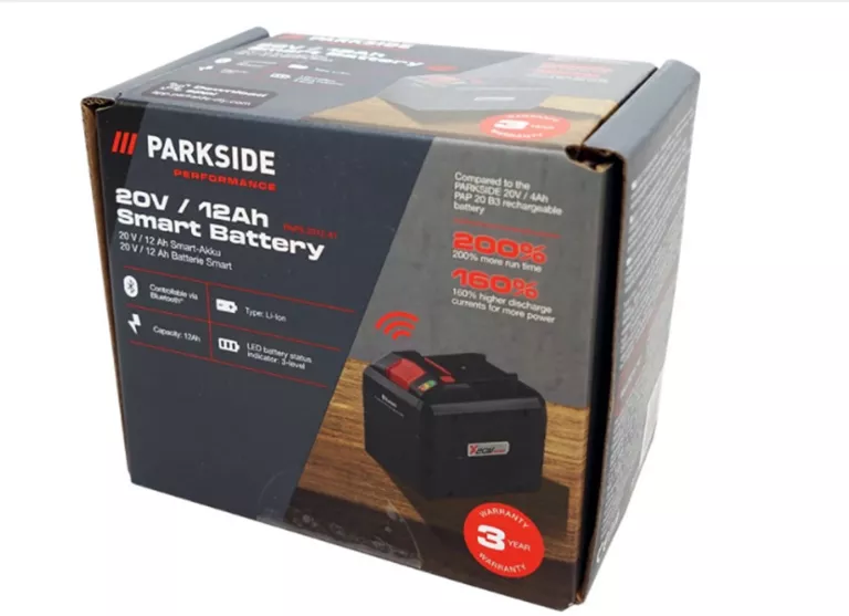 AKUMULATOR LI-ION PARKSIDE 20 V 12 AH SMART SUPER MOC