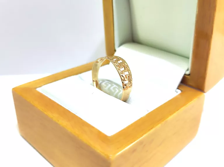 ZŁOTY PIERŚCIONEK R20 P585 2,16G