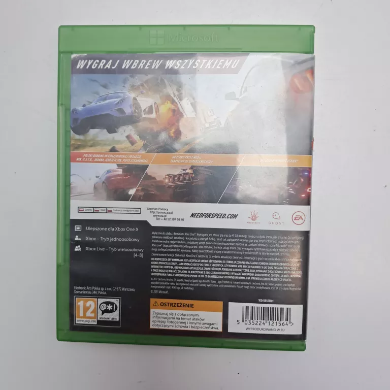 XBOX ONE NEED FOR SPEED PAYBACK