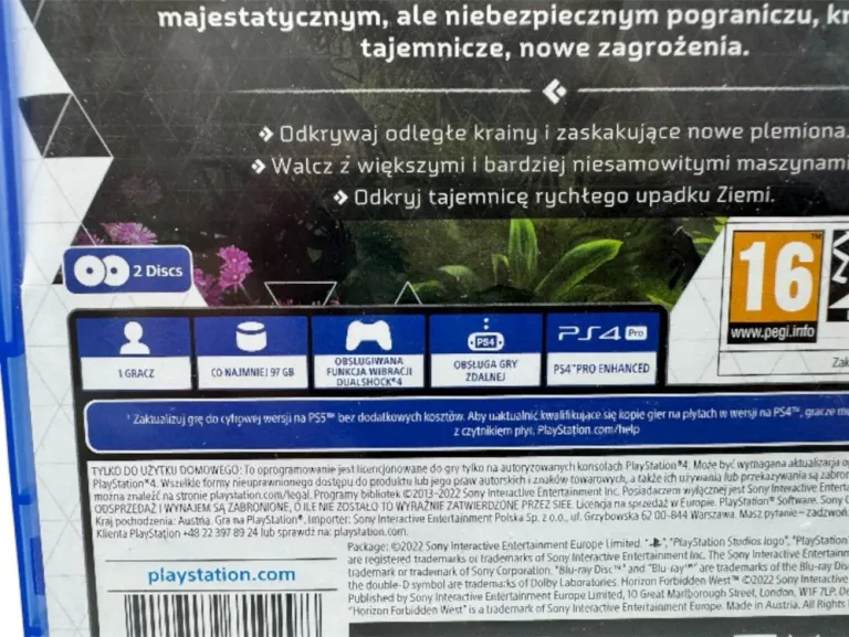 GRA HORIZON II FORBIDDEN WEST PS4