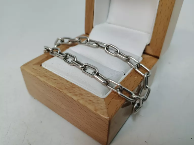 PIĘKNA SREBRNA BRANSOLETKA PANDORA PR 925 18,5 CM