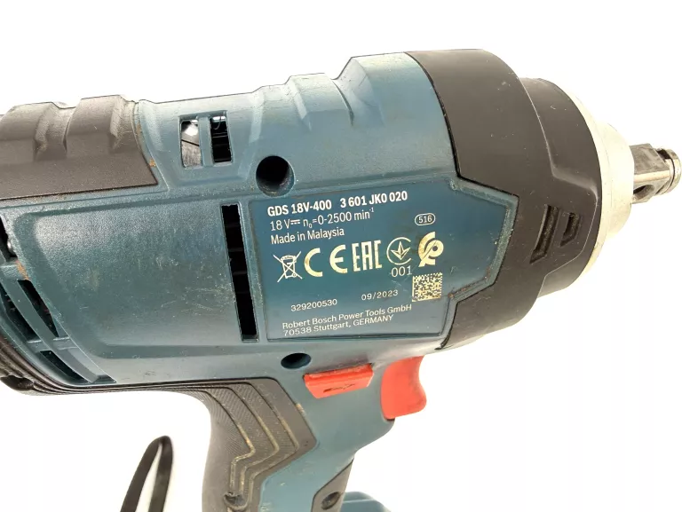 KLUCZ UDAROWY BOSCH GDS 18V-400 09/2023