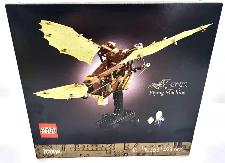 LEGO 10363 MASZYNA LATAJĄCA LEONARDA DA VINCI