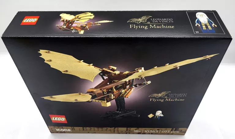 LEGO 10363 MASZYNA LATAJĄCA LEONARDA DA VINCI