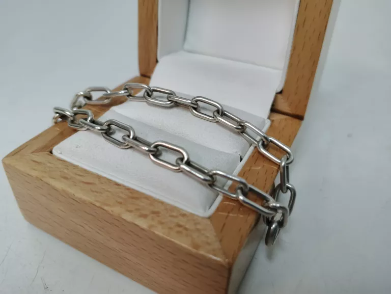 PIĘKNA SREBRNA BRANSOLETKA PANDORA PR 925 18,5 CM