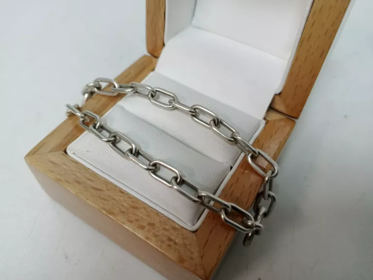 PIĘKNA SREBRNA BRANSOLETKA PANDORA PR 925 18,5 CM