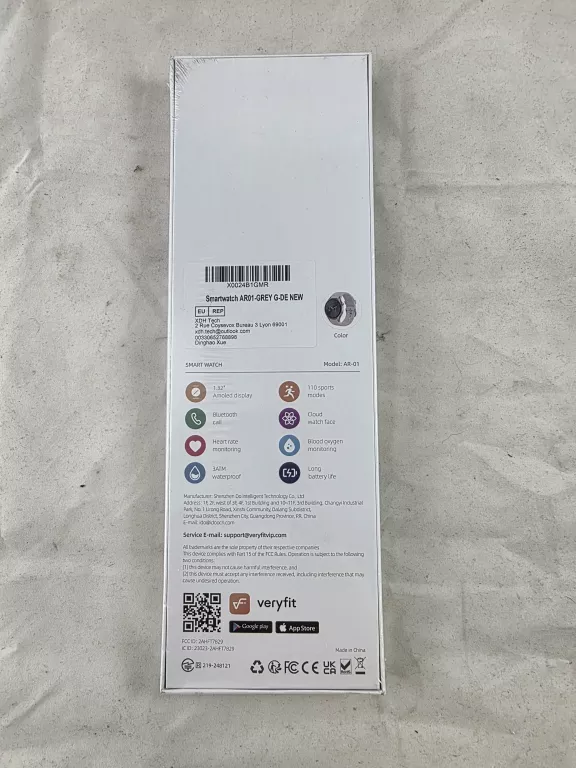 SMARTWATCH AR01-GREY G-DE