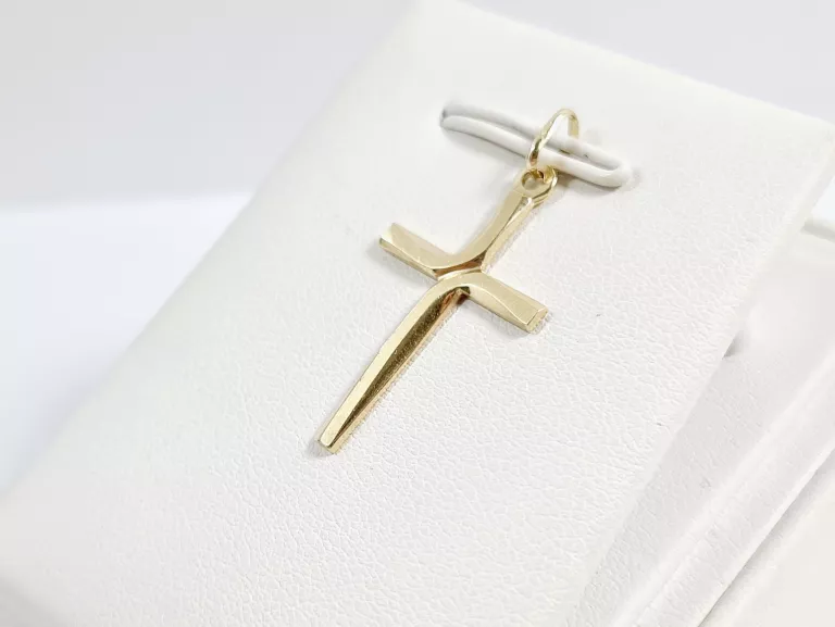 ZŁOTA ZAWIESZKA KRZYŻYK P585 1,31G