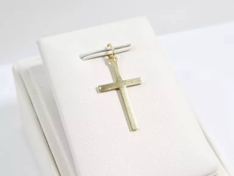 ZŁOTA ZAWIESZKA KRZYŻYK P585 1,31G