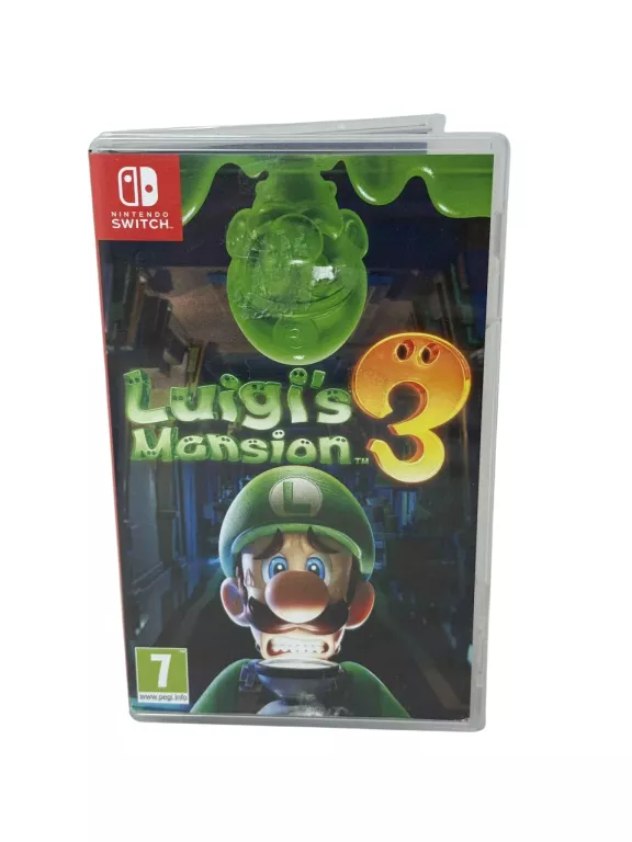LUIGIS MANSION 3 NINTENDO SWITCH PUDEŁKOWA