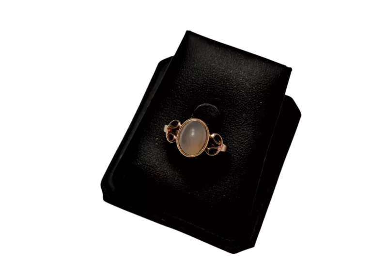 PIĘKNY ZŁOTY PIERŚCIONEK P.585 3,21G R.21