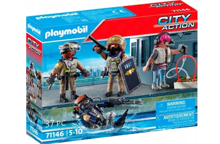 PLAYMOBIL 71146 ZESTAW FIGUREK JEDNOSTKI SPEC SWAT