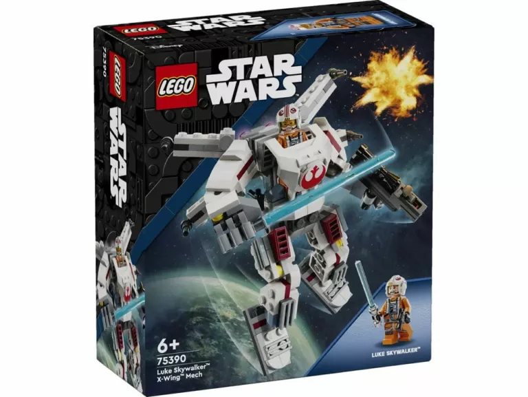 LEGO STAR WARS 75390 KOSTIUM ROBOTA X-WING  USZKODZONY KARTONIK