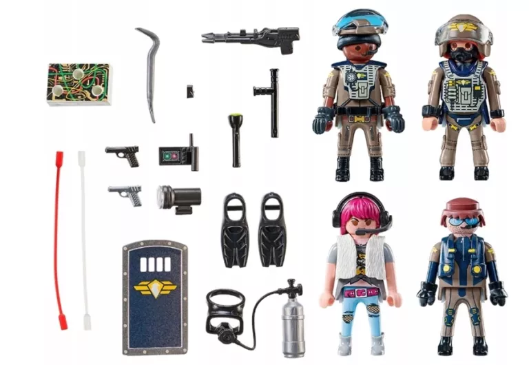 PLAYMOBIL 71146 ZESTAW FIGUREK JEDNOSTKI SPEC SWAT