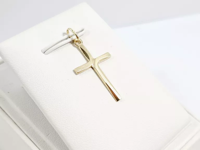 ZŁOTA ZAWIESZKA KRZYŻYK P585 1,31G