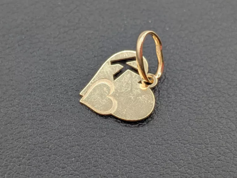 ZŁOTA ZAWIESZKA SERCE 585 0,32G 1,50CM