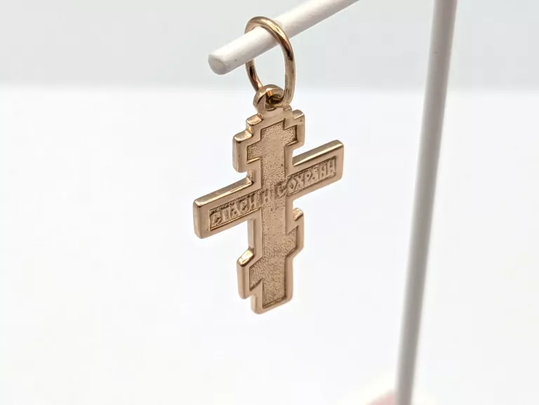 ZŁOTA ZAWIESZKA KRZYŻ 585 2,89G 3,5CM