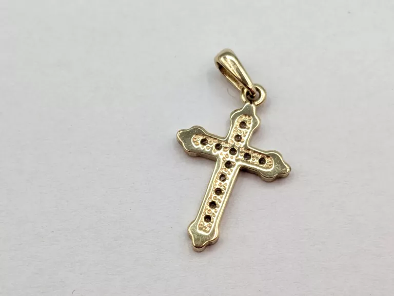 ZŁOTA ZAWIESZKA KRZYŻ 375 0,61G