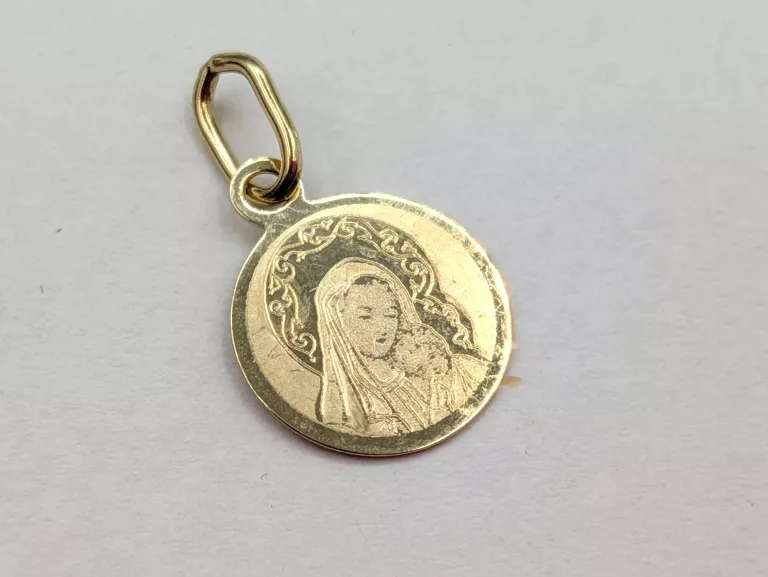 ZŁOTA ZAWIESZKA MARYJA 585 0,53G