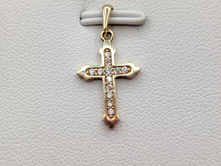 ZŁOTA ZAWIESZKA KRZYŻ 375 0,61G