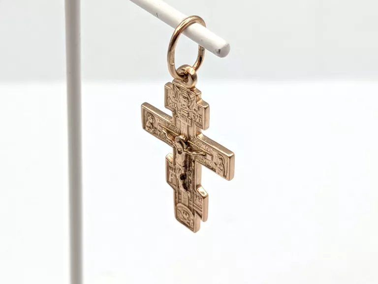 ZŁOTA ZAWIESZKA KRZYŻ 585 2,89G 3,5CM