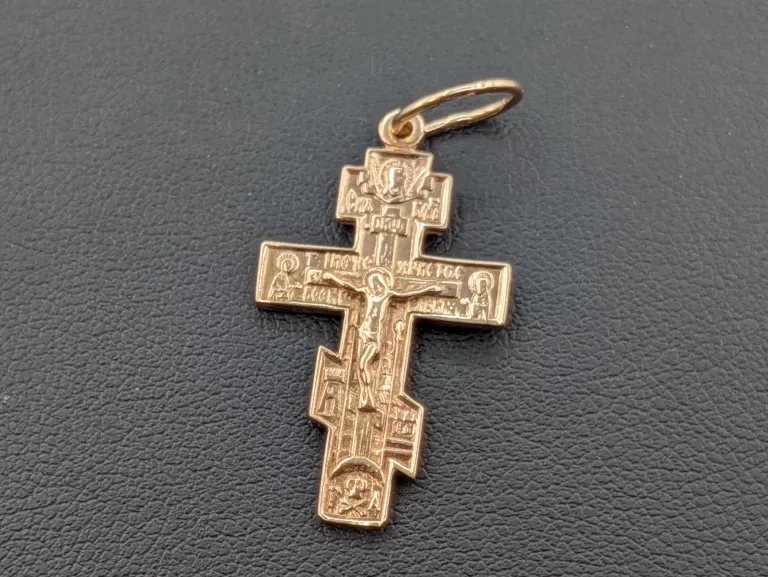 ZŁOTA ZAWIESZKA KRZYŻ 585 2,89G 3,5CM