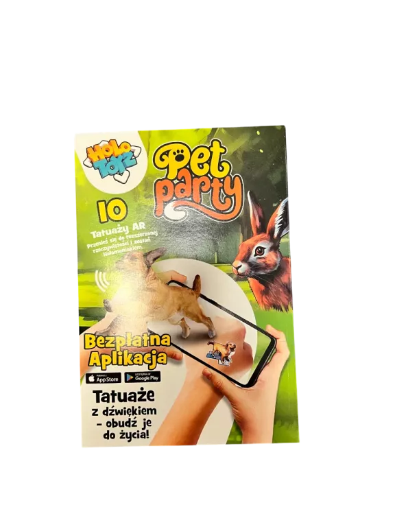 TATUAŻE DLA DZIECI Z DŹWIĘKIEM PET PAPTY