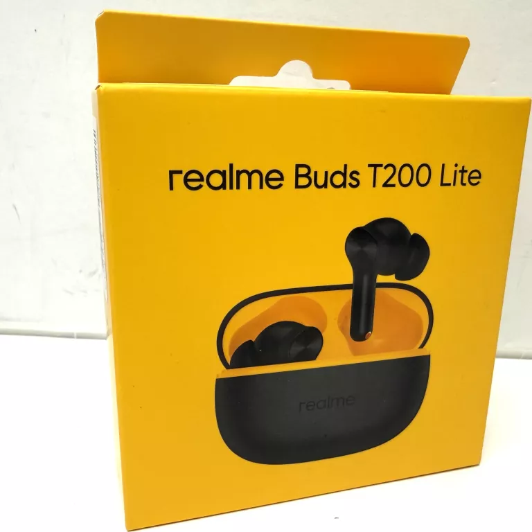 SŁUCHAWKI BT REALME BUDS T200 LITE KOMPLET