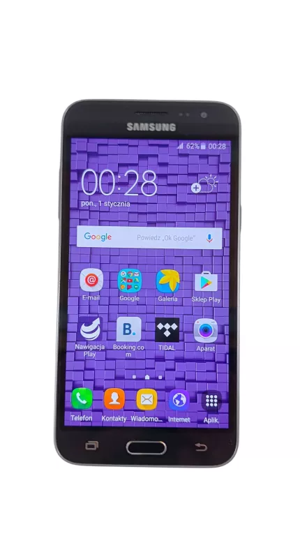 TELEFON SAMSUNG GALAXY J3 2016 CZARNY