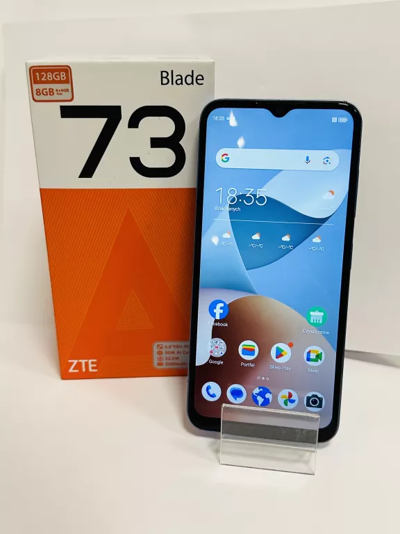 TELEFON ZTE BLADE 73 128GB ZESTAW