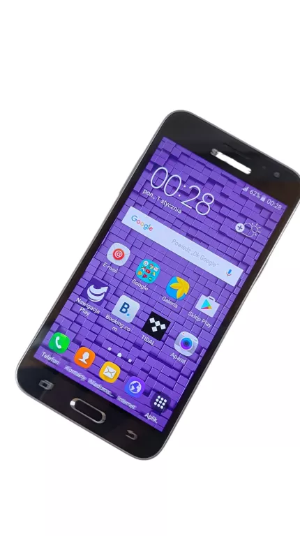 TELEFON SAMSUNG GALAXY J3 2016 CZARNY