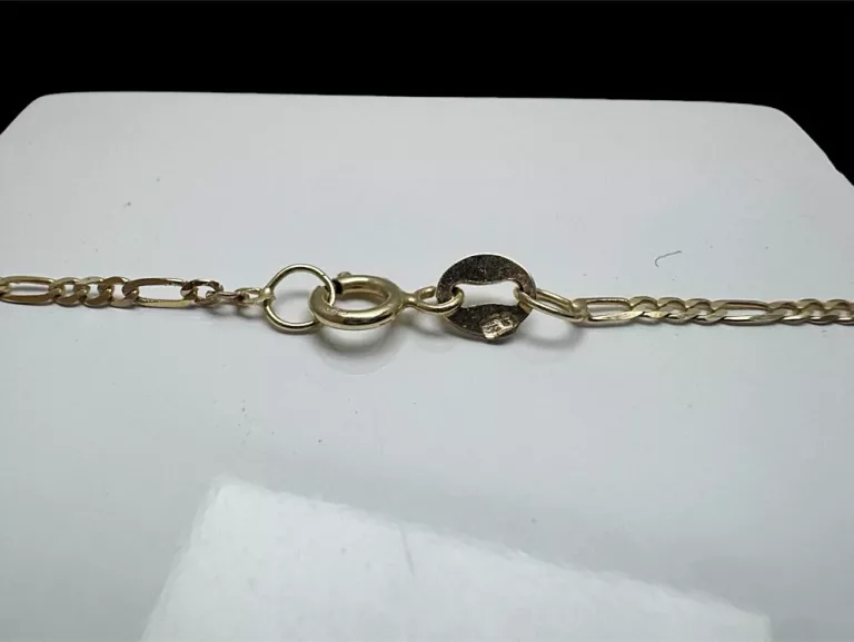 ZŁOTY ŁAŃCUSZEK Z SERDUSZKIEM 2,36G 585