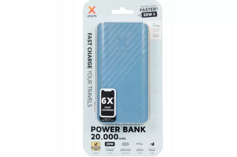 POWERBANK XTORM 20000MAH 20W DO SZYBKIEGO ŁADOWANIA